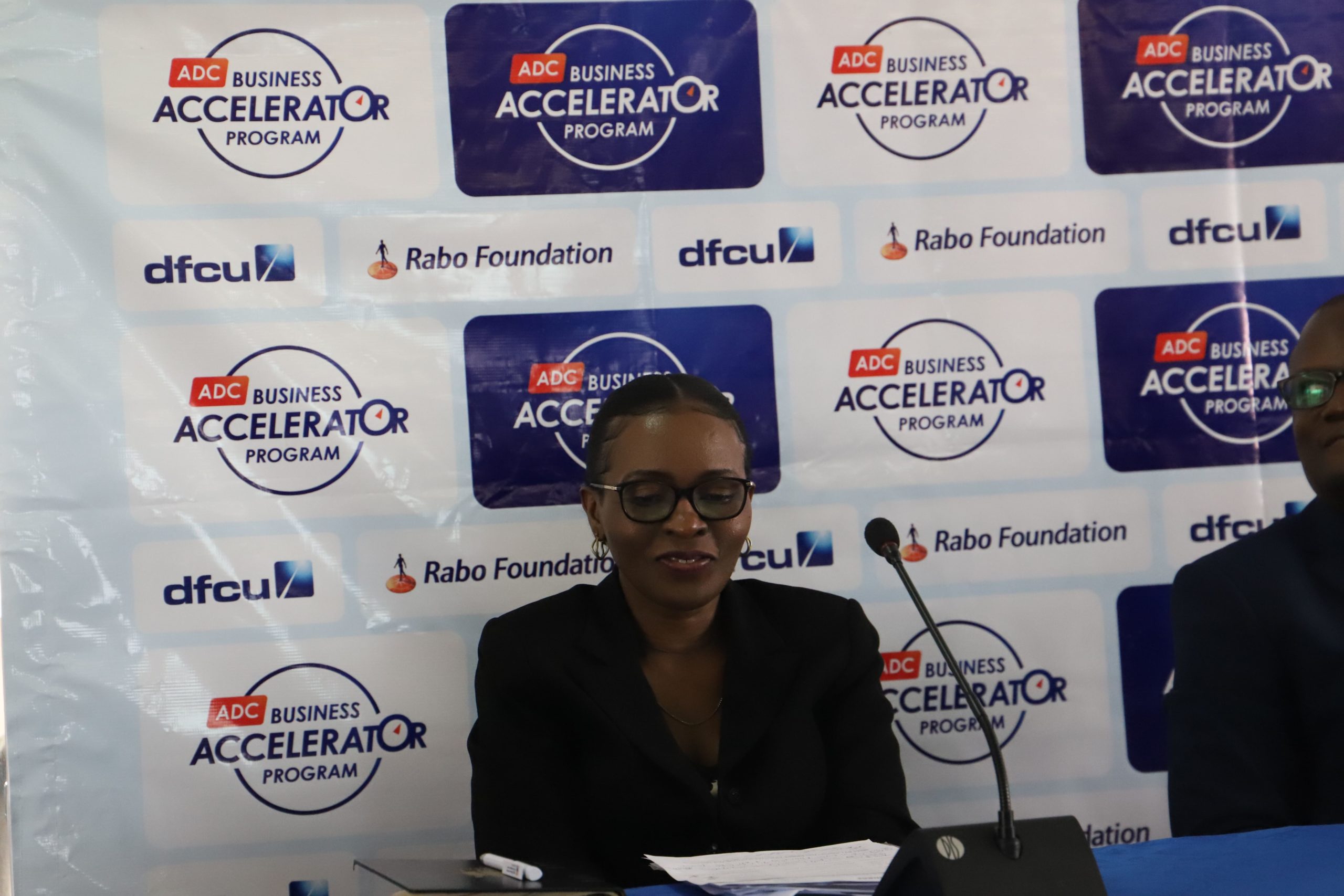 JOSEPHINE PRESENTING DURING BAP LAUNCH