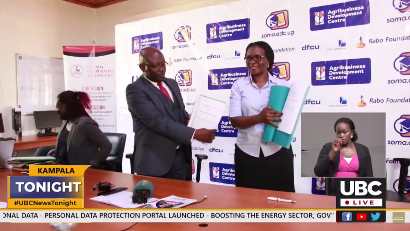 ADC & Uganda Cooperative Alliance Sign MOU